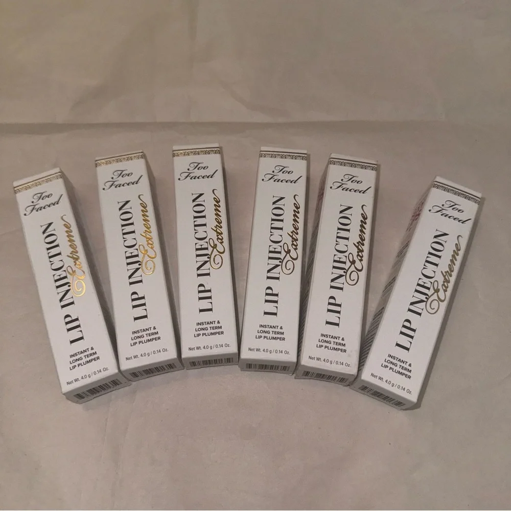 6 x Too faced lip injection extreme